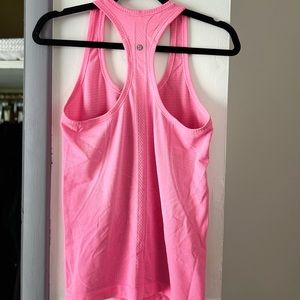 Lululemon Pink Racerback Tank, Lightly Worn